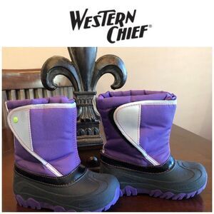 WESTERN CHIEF - NWOT - Big Kids Sz 11 “Selah” Snow Boots in Purple